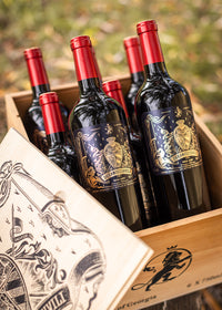 აპასიმენტო რეზერვი 2016 - სასაჩუქრე 6 ბოთლი ხის ყუთით